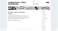 Desktop Screenshot of jonathannorton.wordpress.com