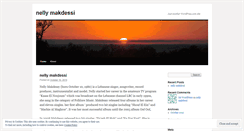 Desktop Screenshot of nellymakdessi.wordpress.com