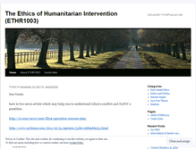 Tablet Screenshot of ethr1003.wordpress.com