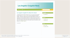 Desktop Screenshot of laclist.wordpress.com