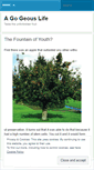 Mobile Screenshot of gogeous.wordpress.com