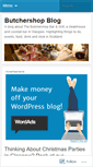 Mobile Screenshot of butchershopglasgow.wordpress.com