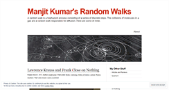 Desktop Screenshot of manjitkumar.wordpress.com