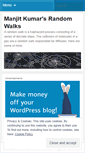 Mobile Screenshot of manjitkumar.wordpress.com
