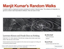 Tablet Screenshot of manjitkumar.wordpress.com