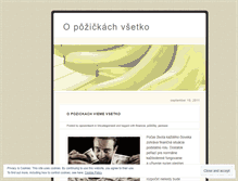 Tablet Screenshot of opozickach.wordpress.com