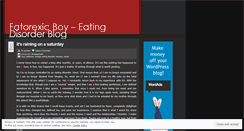 Desktop Screenshot of fatorexic.wordpress.com