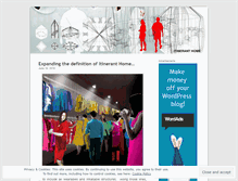 Tablet Screenshot of itineranthome.wordpress.com