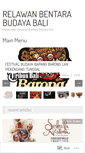 Mobile Screenshot of bentarabudayabali.wordpress.com
