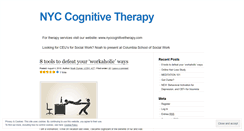 Desktop Screenshot of nyccognitivetherapy.wordpress.com