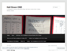 Tablet Screenshot of hallgreencnd.wordpress.com