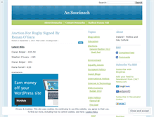 Tablet Screenshot of donnachamaguire.wordpress.com