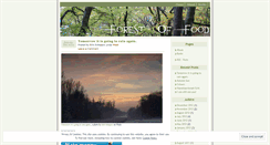 Desktop Screenshot of forestoffood.wordpress.com