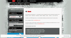 Desktop Screenshot of nugeneration2000.wordpress.com