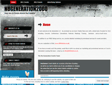 Tablet Screenshot of nugeneration2000.wordpress.com