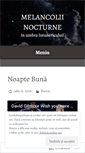 Mobile Screenshot of melancolisme.wordpress.com