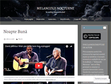 Tablet Screenshot of melancolisme.wordpress.com