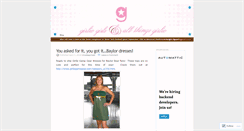 Desktop Screenshot of beagirliegirl.wordpress.com