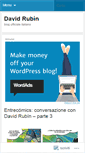 Mobile Screenshot of davidrubinofficial.wordpress.com