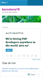 Mobile Screenshot of barcelona79.wordpress.com