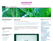 Tablet Screenshot of barcelona79.wordpress.com