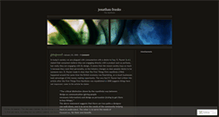 Desktop Screenshot of jonf1.wordpress.com