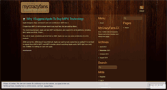 Desktop Screenshot of mycrazyfans.wordpress.com