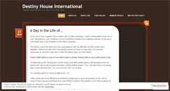 Desktop Screenshot of destinyhouse.wordpress.com