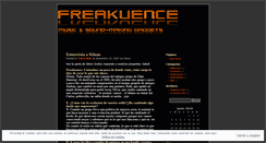 Desktop Screenshot of freakuence.wordpress.com