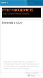 Mobile Screenshot of freakuence.wordpress.com