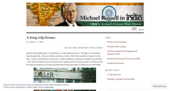 Desktop Screenshot of mrussellindia.wordpress.com