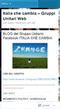 Mobile Screenshot of italiachecambia.wordpress.com