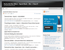 Tablet Screenshot of darkorbithileleri.wordpress.com