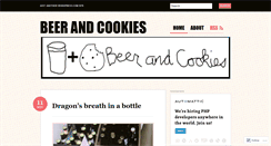 Desktop Screenshot of beerandcookiesblog.wordpress.com