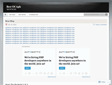 Tablet Screenshot of bestofapk.wordpress.com