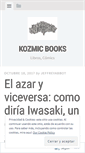 Mobile Screenshot of kozmicbooks.wordpress.com