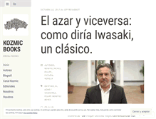 Tablet Screenshot of kozmicbooks.wordpress.com