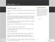 Tablet Screenshot of jasondemant.wordpress.com