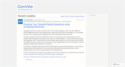 Desktop Screenshot of comvibe.wordpress.com