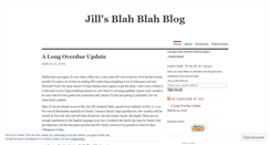 Desktop Screenshot of jillsblahblahblog.wordpress.com