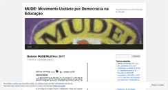 Desktop Screenshot of mudeapeoesp.wordpress.com