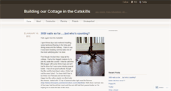 Desktop Screenshot of cottagebuild.wordpress.com