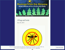 Tablet Screenshot of mudminnowmusings.wordpress.com