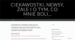 Desktop Screenshot of ciekawostkizkraju.wordpress.com