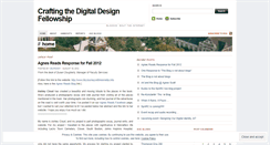 Desktop Screenshot of digitaldesignfellow.wordpress.com