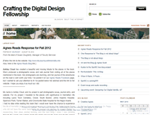 Tablet Screenshot of digitaldesignfellow.wordpress.com