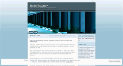 Desktop Screenshot of electricthoughts.wordpress.com