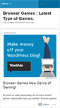 Mobile Screenshot of browsergames6.wordpress.com