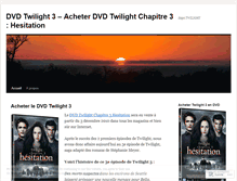 Tablet Screenshot of dvdtwilight3.wordpress.com