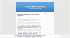 Desktop Screenshot of ewanrenfield.wordpress.com